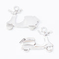 Zinc Alloy Electric Scooter Charm Pendant for DIY Necklace Bracelet Jewelry Making view 2