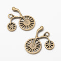 Zinc Alloy Bicycle Charm Pendant No.711110 for DIY Necklace Bracelet Jewelry Making view 2