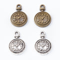 Zinc Alloy Clock Charm Pendant No.747929 for DIY Necklace Bracelet Jewelry Making view 4