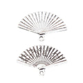 DIY Jewelry Accessory Vintage Zinc Alloy Fan Pendant Charm For Bracelet Necklace Making view 2