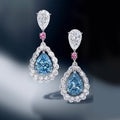 Fashion Long Drop Waterdrop Zircon Stud Earrings For Women Trendy Style Jewelry view 6