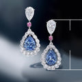 Fashion Long Drop Waterdrop Zircon Stud Earrings For Women Trendy Style Jewelry view 5