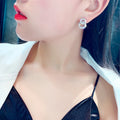 Korean Style Sweet Girl Round Circle Drop Earrings For Women, Fashion Jewelry Accessories view 5