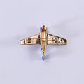 Alloy Cartoon Airplane Brooch Pin For Simple Apparel Accessories view 3