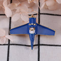 Alloy Cartoon Airplane Brooch Pin For Simple Apparel Accessories view 2
