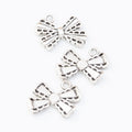 DIY Jewelry Accessory Vintage Zinc Alloy Bowknot Pendant Charm For Necklace Bracelet Making view 3