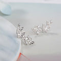 Fresh Campus Style Butterfly Stud Earrings For Women Fashion Trend Ear Jewelry view 4