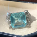 Fashion Ethnic Style Exaggerated Acrylic Ring For Holiday Party Jewelry Accessories view 3