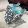 Fashion Ethnic Style Exaggerated Acrylic Ring For Holiday Party Jewelry Accessories view 2