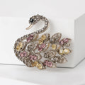 Alloy Colorful Swan Brooch For Fresh Fashion Apparel Accessories view 4
