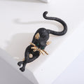 Alloy Wild Cat Brooch For Simple Fashion Clothing Accessories view 2
