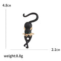 Alloy Wild Cat Brooch For Simple Fashion Clothing Accessories view 5