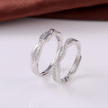 Romantic Only Love You Couple Open Ring With Entwined Love Design Fashion Jewelry Accessories view 5