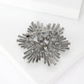 Electroplated Alloy Vintage Brooch Pin For Clothing Accessories view 3