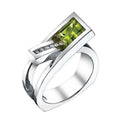 European American Creative Fashion Zircon Inlaid Ring For Street Style Trendy Jewelry Accessories view 1