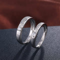 Forever Love You Engraved Couple Rings Wedding Matching Pair Rings For Lovers Jewelry view 3