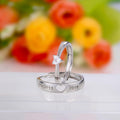 Endless Love Couple Rings For Men And Women Fashion Korean Style Romantic Jewelry view 5