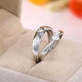 Endless Love Couple Rings For Men And Women Fashion Korean Style Romantic Jewelry view 2