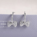 Korean Style Long Bowknot Drop Earrings For Women, Sweet Fashion Jewelry Accessories view 5