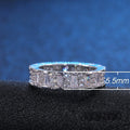 AAA Grade Full Pave Irregular Zircon Ring For Women, European Street Style Fashion Jewelry view 5