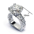 European Statement Octopus Claw Zircon Women's Ring, Vintage Style Hand Jewelry view 5
