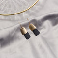 Elegant Korean Matte Color Block Enamel Alloy Geometric Drop Dangle Women Fashion Earrings view 2