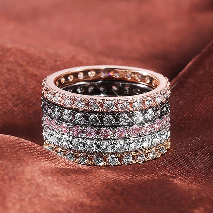 Korean Style Minimalist Streetwear Ring, Sweet Elegant Fashion Jewelry For Women