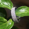 Fresh Forest Style Full Rhinestone Index Finger Ring For Women Simple Fashion Jewelry view 4