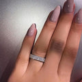 Fresh Forest Style Full Rhinestone Index Finger Ring For Women Simple Fashion Jewelry view 2