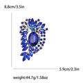Alloy Rhinestone Glass Brooch For Women's Suit And Coat Decoration view 8