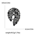 Alloy Full Rhinestone Glass Brooch For Women's Suit And Coat view 8