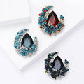 Alloy Rhinestone Enamel Brooch Pin For Elegant Suit Decoration view 3