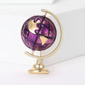Alloy Enamel Globe Brooch Pin For Versatile Clothing Decoration view 5
