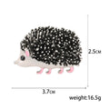 Alloy Enamel Hedgehog Brooch For Versatile Clothing And Lapel Decoration view 5