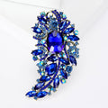 Alloy Crystal Glass Rhinestone Brooch Pin For Fashion Garment Accessories view 2