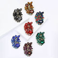 Alloy Rhinestone Glass Brooch For Women's Blazers And Cardigans view 1