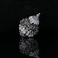 Alloy Rhinestone Hedgehog Brooch Pin For Sweaters And Apparel view 4