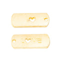 Zinc Alloy LOVE Charm Pendant No.320721 for DIY Necklace Bracelet Jewelry Making view 4