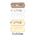Zinc Alloy LOVE Charm Pendant No.320721 for DIY Necklace Bracelet Jewelry Making view 1