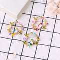Alloy Hand Painted Enamel Bird Wreath Brooch For Coat Decoration view 4
