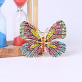 Alloy Rhinestone Butterfly Brooch Pin For Cartoon Animal Clothing Accessories view 4