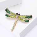 Alloy Insect Dragonfly Brooch Scarf Buckle For Fashion Apparel view 3