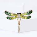 Alloy Insect Dragonfly Brooch Scarf Buckle For Fashion Apparel view 2
