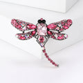 Alloy Dragonfly Insect Brooch Pin For Fashion Garment Accessories view 10