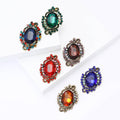 Alloy Crystal Glass Brooch Pin For Elegant Suit And Cardigan Decor view 1