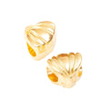 Vintage Zinc Alloy Shell Large Hole Beads For European Bracelets Necklaces DIY Jewelry Accessories view 3