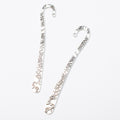 DIY Vintage Zinc Alloy Bookmark Charms For Pendant Necklace Jewelry Making Accessories view 2