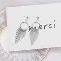 Vintage Geometric Metal Hoop Tassel Long Drop Rhinestone Statement Bohemian Fashion Earrings view 3