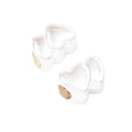 Vintage Zinc Alloy Double Heart Large Hole Beads For European Bracelets Necklaces DIY Jewelry view 5