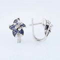Flower Fairy Series Sexy Blooming Datura Earrings, Chic French Style Versatile Women's Ear Jewelry view 4